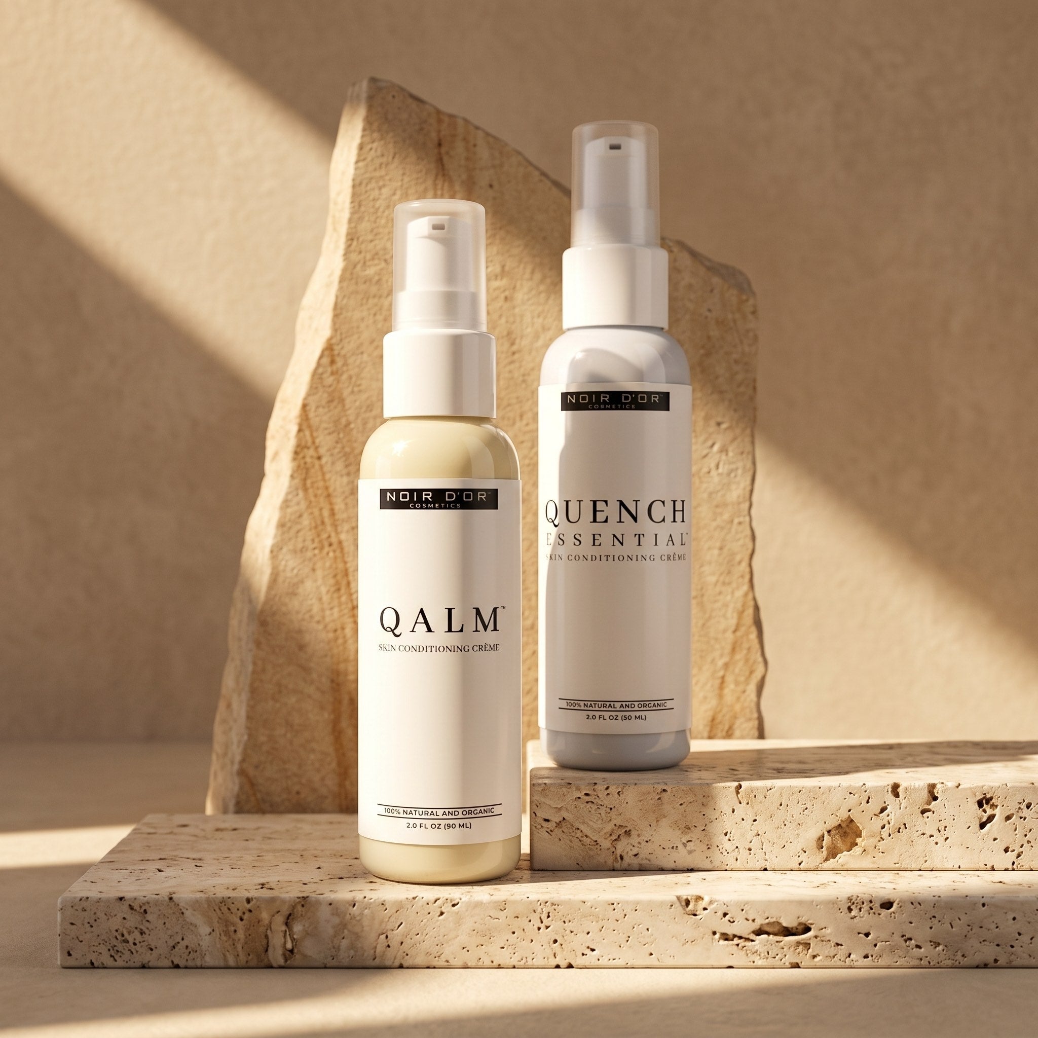 Noir D'or® Cosmetics - Crèmes Collection Image - Realistic Render - 2000 x 2000